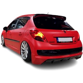 Resim Peugeot 207 2006-2012 Arka Tampon Eki Plastik 