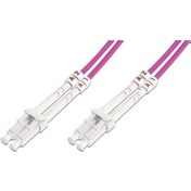 Resim Beek Lc-lc Fiber Optik Patch Kablo, Multimode Om 4 50/125 Duplex, 3.0mm, Lszh, 25 Metre 