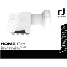 Resim Inverto Home Pro Uln Quattro Santral Lnb Full Hd 4K Uyumlu 