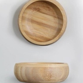 Resim Büro Ev Ofis Atıştırma Keyfi İçin 3parça Ahşap Bambu Yapım Çerezlik Seti Diğer 