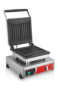 Resim moontime alaçatı Pratik ve şık kare waffle makinesi, kahvaltılarınızın vazgeçilmezi 