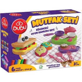 Resim Bu-Bu Oyun Hamuru Seti Mutfak (L) BUBU-OH0015 