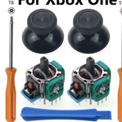 Resim Xbox One-jcd İçin 3d Og Joystick Çubuk Sensörü Modülü Potansiyometreler Thumbstick Sapları Microsoft Xbox One 