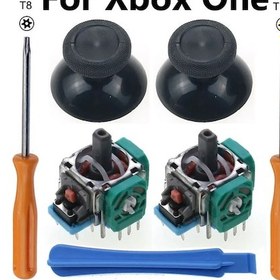 Resim Xbox One-jcd İçin 3d Og Joystick Çubuk Sensörü Modülü Potansiyometreler Thumbstick Sapları Microsoft Xbox One 