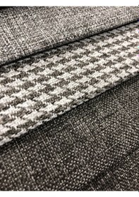 Resim Enesar Home Antrasit Keten Döşemelik Kumaş Premium Dokuma 109 100 x 140 cm 