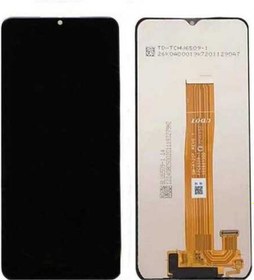 Resim Kdr Samsung Galaxy A125 SM-A12 Lcd Ekran Dokunmatik Revize Siyah 