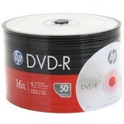 Resim Hp Dvd-R 4.7 GB 16X Shrink 50 Li 120 Dakika 