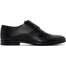 Resim Derimod Black Erkek Siyah Bağcıklı Deri Klasik Ayakkabı 25SFD6010FT 