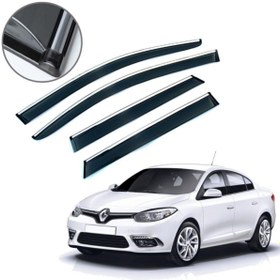 Resim Carmind Renault Fluence Krom Çıtalı Cam Rüzgarlığı 