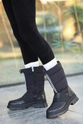 Resim Kadın Önü Şeritli Paraşüt Kar Botu 10-011 Miss Benice Shoes