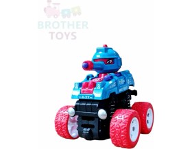 Resim Brother Toys Füze Atan Oyuncak 1 Adet 4x4 Arazi Aracı Mermi Fırlatan Sürmeli Tank Araba 9 Cm. 