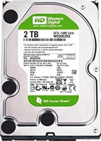 Resim Western Digital Caviar Green WD20EARX 3.5" 2 TB 7200 RPM SATA 3 HDD 