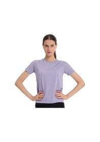 Resim Sportive Zana Kadın Mor Koşu T-shirt 25kk1047-lıl 1776429 Mor 