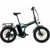 Resim Bisan E-Folding F2 Elektrikli Katlanır Bisiklet (Siyah-Sarı) 