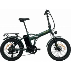Resim Bisan E-Folding F2 Elektrikli Katlanır Bisiklet (Siyah-Sarı) 