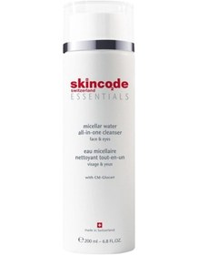 Resim Skincode Yüz ve Gözler için Temizleme Suyu 200 ML 