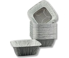 Resim Aşure Tatlı Kasesi Sütlaç Kabı Tatlı Kase Aliminyum 1000 Adet 