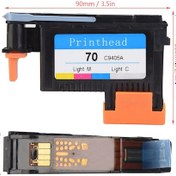 Resim Mufunye Hp Designjet Z2100/z5200/z3200/z3100 Serisi İçin Profesyonel Baskı Kafası C9405a - Mavi+foto Magenta, Doğal Renkler, Sıkıntısız Baskı 