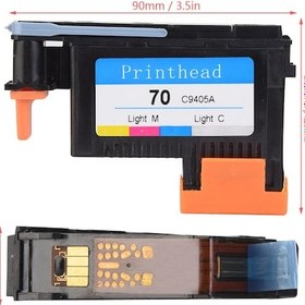 Resim Mufunye Hp Designjet Z2100/z5200/z3200/z3100 Serisi İçin Profesyonel Baskı Kafası C9405a - Mavi+foto Magenta, Doğal Renkler, Sıkıntısız Baskı 