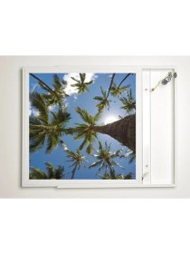 Resim Gök Panel 60X60 LED Panel Aydınlatma Armatür Avize Sıva Üstü Desenli Tekli 46510617SU 