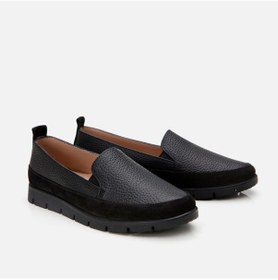 Resim Hotiç Hakiki Deri Siyah Kadın Loafer 01ayh306710a100 Siyah-black Siyah 