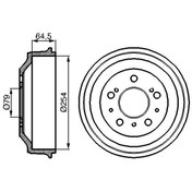 Resim ARKA KAMPANA BOXER JUMPER DUCATO 18Q (16 JANT) CAP:255MM 94>06 