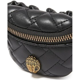 Resim Kurt Geiger Kensington Drench Deri Bileklikli Cüzdan 20x12 Cm Şık Ve Fonksiyonel Tasarım Siyah 