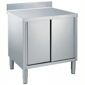 Resim Professional Dolaplı Çalışma Tezgahı, 100 Mm Sırtlı - 1000 Mm MS1017N 