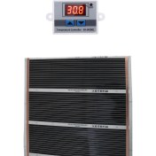 Resim Ufuk Dağıtım 100 x 200 Dijital Termostatlı Halı Altı Isıtıcı Karbon Film 