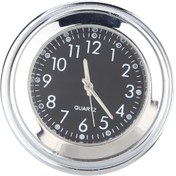 Resim Motosiklet Gidon Saati Bisiklet Quartz Su Geçirmez Analog 
