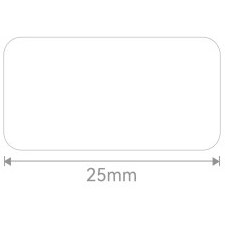 Resim NIIMBOT EW25 Etiket 25mm x 13mm Low Temperature (-80°C) 390 etiket/rulo (M2) 
