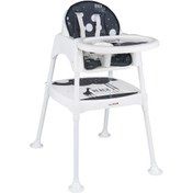 Resim BabyDoor 3104 Mama Star Çalışma Masalı Pedli Mama Sandalyesi 3 in 1 