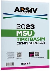 Resim 2023 Msü Arşiv Serisi Tıpkı Basım Çıkmış Sorular Tamamı Video ... 