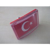 Resim Vidalı Panjur Arması Türk Bayrağı Ay Yıldız, Vidalı Türk Bayrağı 