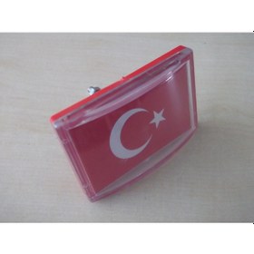 Resim Vidalı Panjur Arması Türk Bayrağı Ay Yıldız, Vidalı Türk Bayrağı 