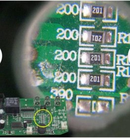 Resim 20X Kat Büyütebilen Göz için Lup Büyüteç Mercek 