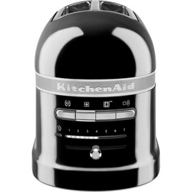 Resim Kitchenaid Artisan 2 Dilim Ekmek Kızartma Makinesi 5KMT2204 Onyx Black-EOB 