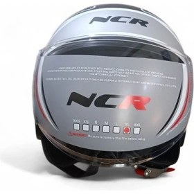 Resim Ncr Kask Çenesiz 230 Ece 22/06 Belgeli Siyah Grafik 