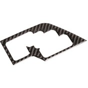 Resim Challenger Gerçek Karbon Fiber Vites Gösterge Çerçevesi 2015-2019 Toyota Rav4 İç Mekan Yükseltme Doğrudan Montaj 