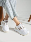 Resim Alemdar Shoes JONY Beyaz-Vizon Kadın Sneakers 