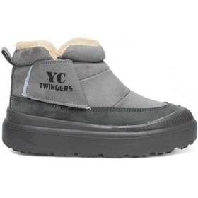 Resim Twingers Kadın İçi Kürklü Kar Botu Twıngers-2028 Füme 