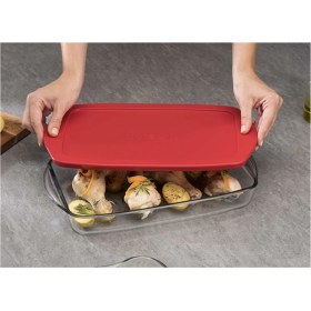 Resim Paşabahçe 59124 Dikdörtgen Borcam Plastik Kapak 3850 cc 