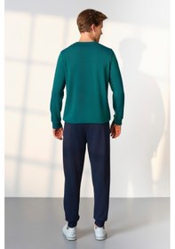 Resim Doreanse Erkek Uzun Kol Scuba Yeşil Pijama Takım C9t4n5o4 001 