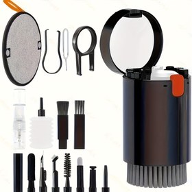 Resim 20-in-1 Laptop ve Elektronik Temizlik Kiti, Klavye Temizleyici Kiti, Cep Telefonu Temizlik Kiti, Airpod Temizlik Kiti, Kamera PC Monitör Kulaklık TV Tablet Araba Ekranı için Elektronik Cihaz Temizleme Aracı 