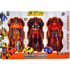 Resim Brlk 3 Lü Büyük Dönüşebilen Kaliteli Robotlar L010-A29 