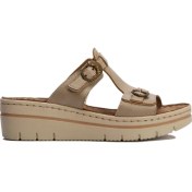 Resim Kifidis SIB216703 Kifidis-Natura Kadın Anatomik Deri Terlik 36-41 