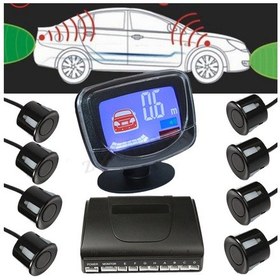 Resim Ön Ve Arka Sensörü Park Sensörü 4 Ön 4 Arka 