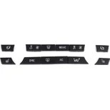 Resim OEM Bmw F10 F11 F18 F01 F02 Için Klima Kontrol Tuşu Seti 12 Parça 