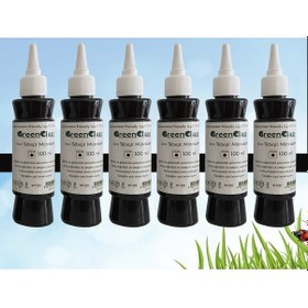 Resim Green Class Mürekkep Seti-Siyah 6X100 600 Ml 