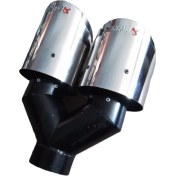 Resim 100LÜK Dışı Tam Krom Sol Çıkış Akrapovic 